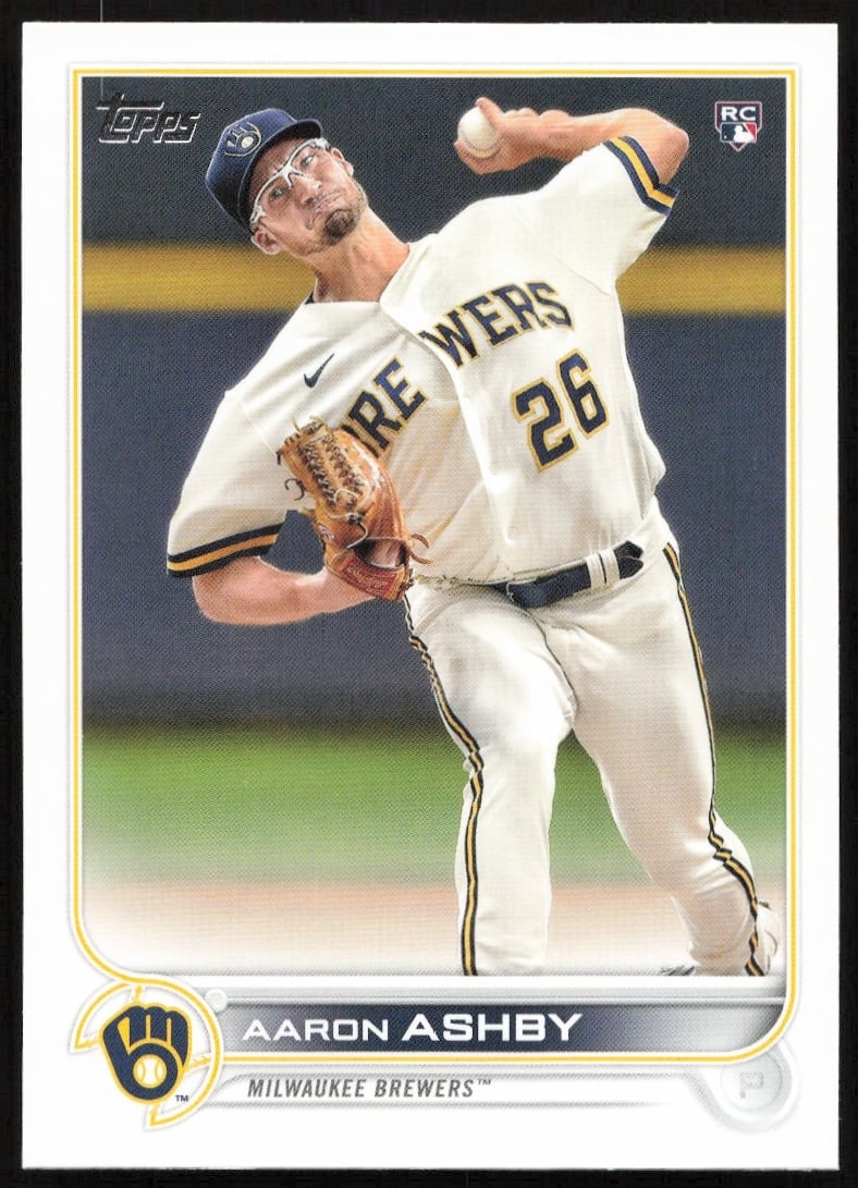 2022 Topps Series 1 Aaron Ashby #78 (Front)