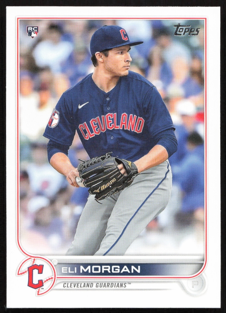 2022 Topps Series 1 Eli Morgan #217 (Front)