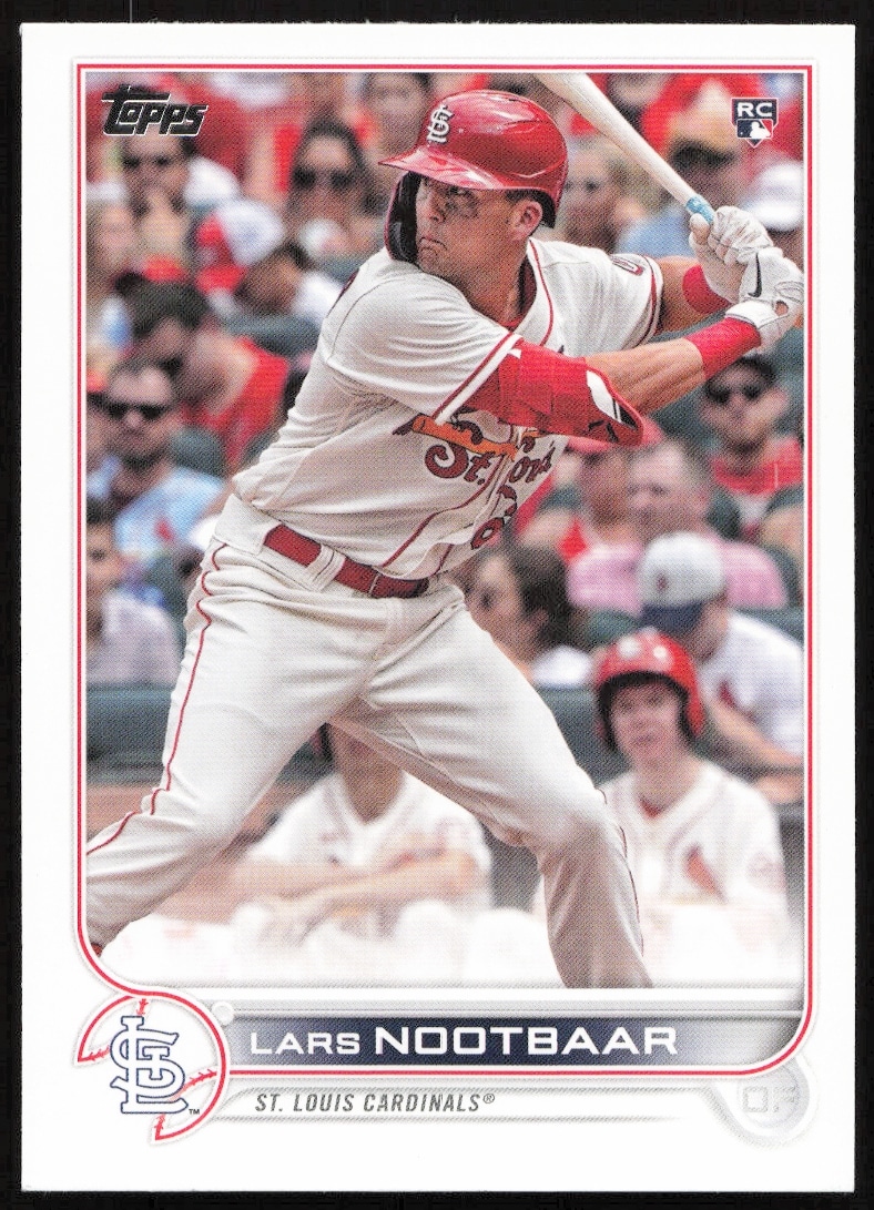 2022 Topps Series 1 Lars Nootbaar #58 (Front)