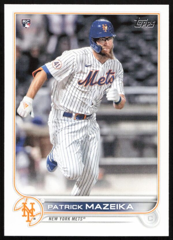 2022 Topps Series 1 Patrick Mazeika #166 (Front)