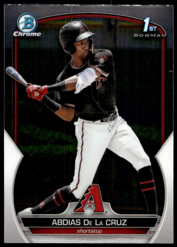 2023 Bowman Abdias De La Cruz Chrome Prospects #BCP-34 (Front)