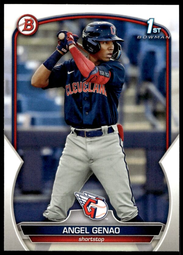 2023 Bowman Angel Genao Prospects #BP-140 (Front)