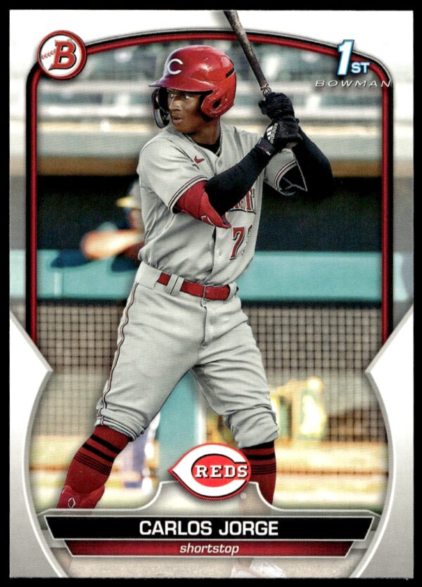 2023 Bowman Carlos Jorge Prospects #BP-120 (Front)