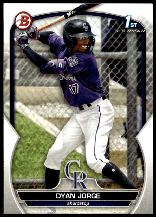 2023 Bowman Dyan Jorge Prospects #BP-22 (Front)