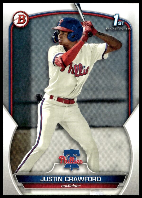 2023 Bowman Justin Crawford Prospects #BP-3 (Front)