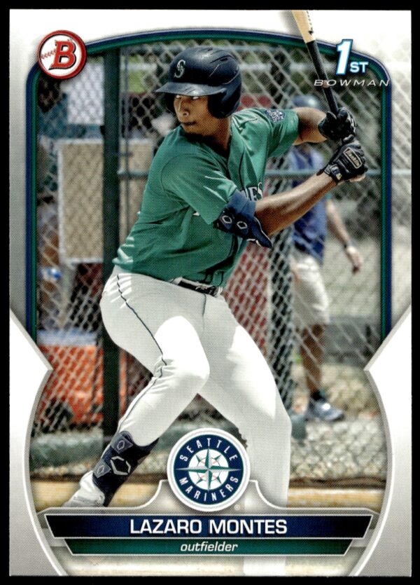 2023 Bowman Lazaro Montes Prospects #BP-58 (Front)