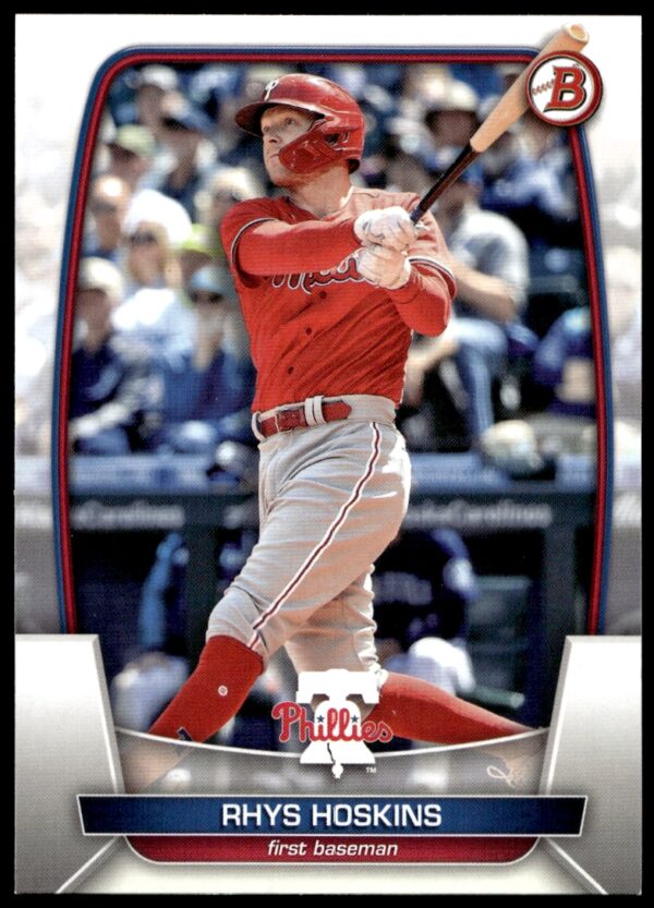 2023 Bowman Rhys Hoskins #66 (Front)