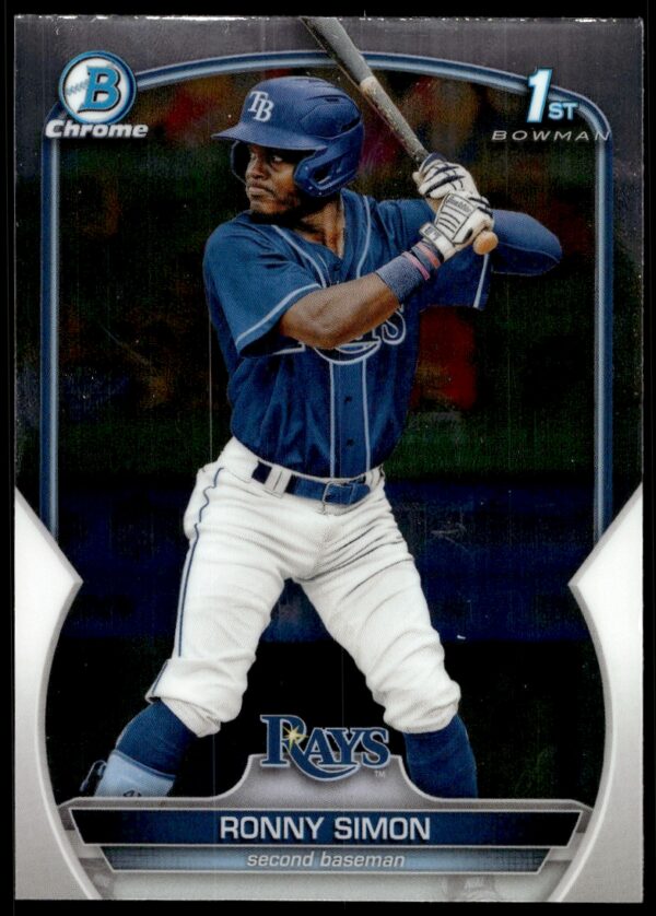 2023 Bowman Ronny Simon Chrome Prospects #BCP-112 (Front)