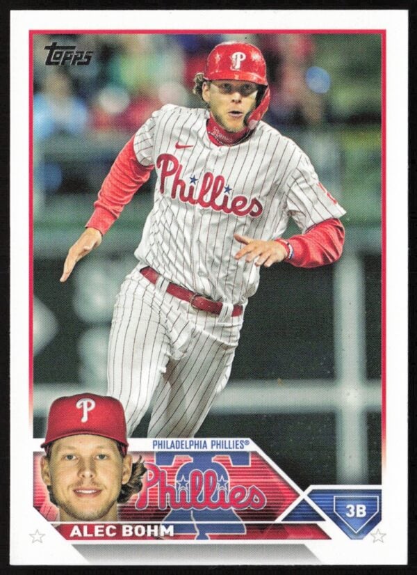 2023 Topps Series 1 Alec Bohm #128 (Front)