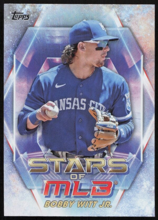 2023 Topps Series 1 Bobby Witt Jr. Stars of MLB #SMLB-17 (Front)