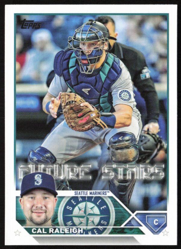 2023 Topps Series 1 Cal Raleigh Future Stars #160 (Front)