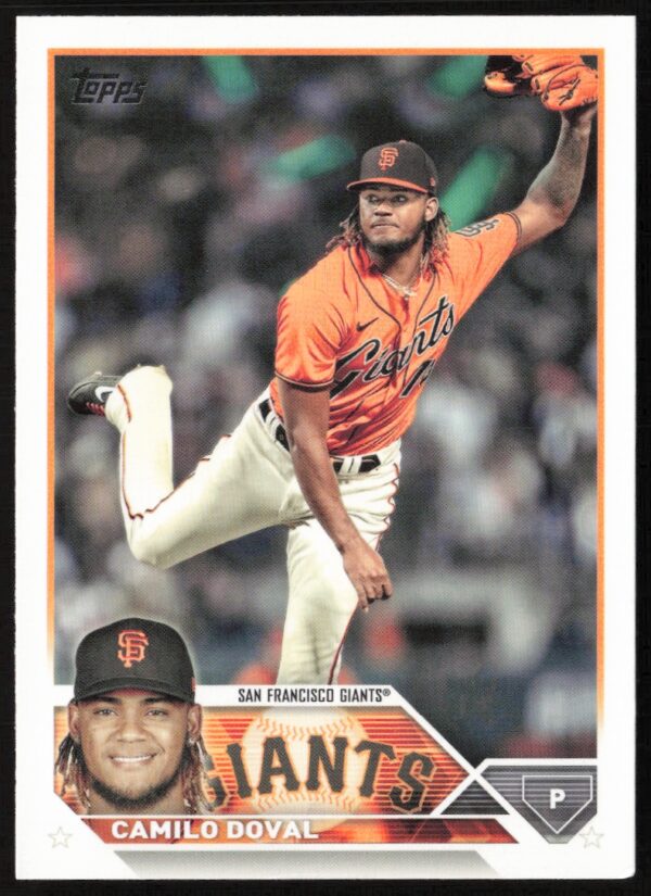 2023 Topps Series 1 Camilo Doval #262 (Front)