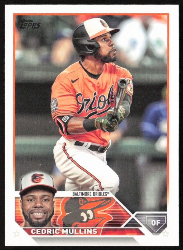 2023 Topps Series 1 Cedric Mullins #317 (Front)