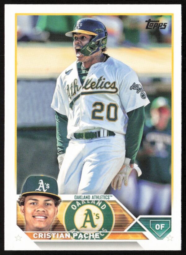 2023 Topps Series 1 Cristian Pache #296 (Front)