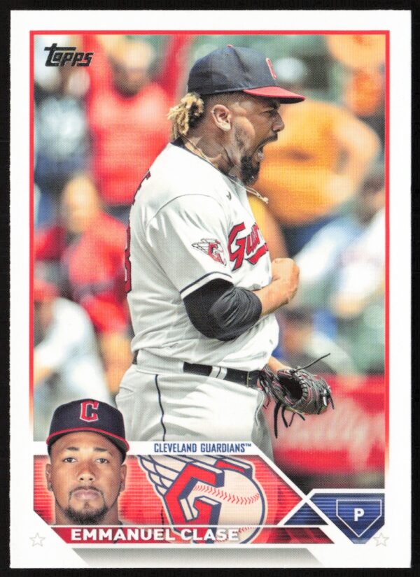 2023 Topps Series 1 Emmanuel Clase #117 (Front)