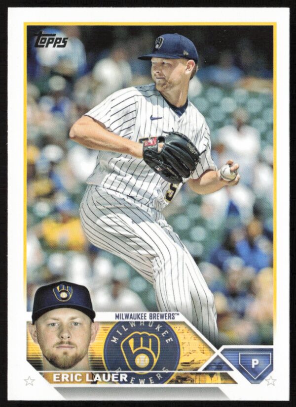 2023 Topps Series 1 Eric Lauer #109 (Front)