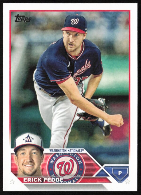 2023 Topps Series 1 Erick Fedde 258