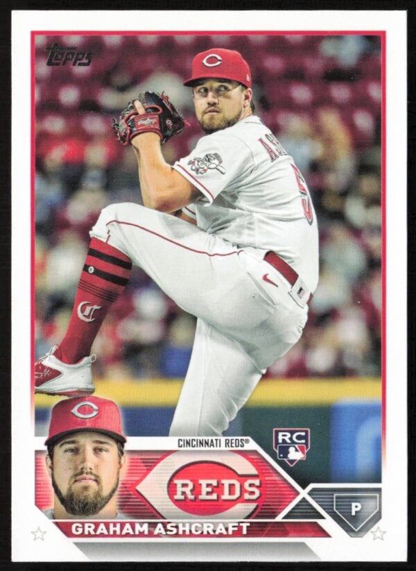 2023 Topps Series 1 Graham Ashcraft #214 (Front)