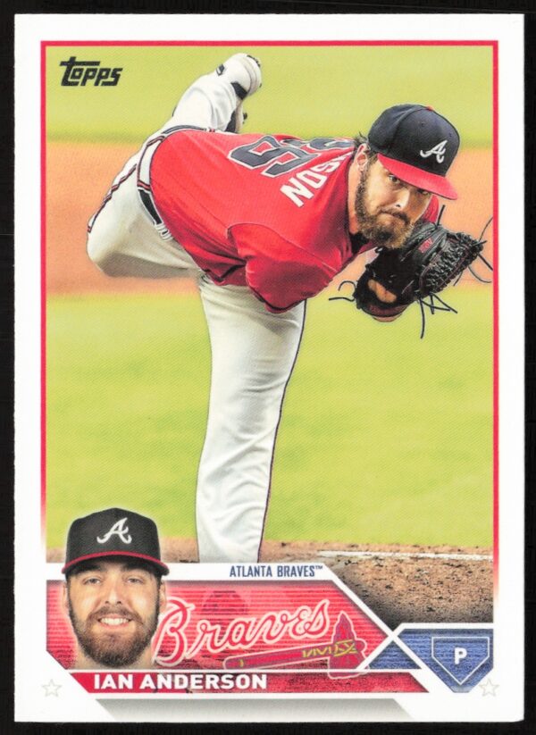 2023 Topps Series 1 Ian Anderson #114 (Front)