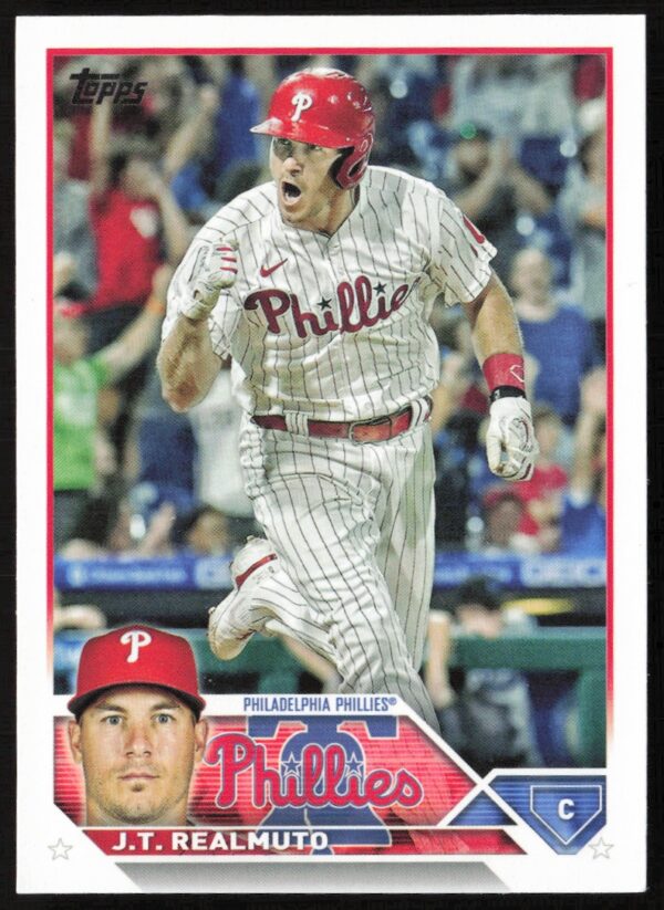 2023 Topps Series 1 J.T. Realmuto #293 (Front)