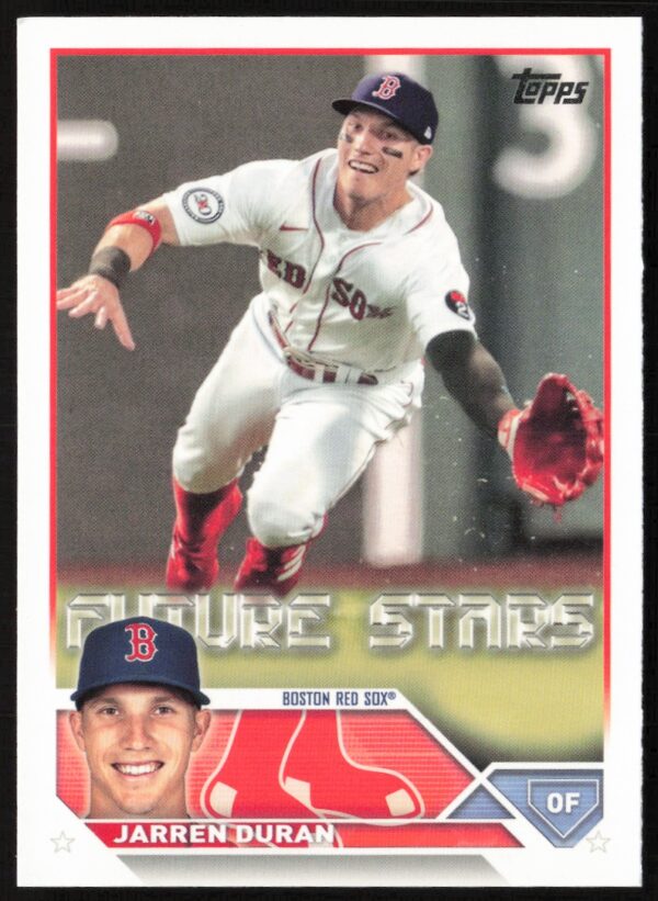 2023 Topps Series 1 Jarren Duran #242 (Front)