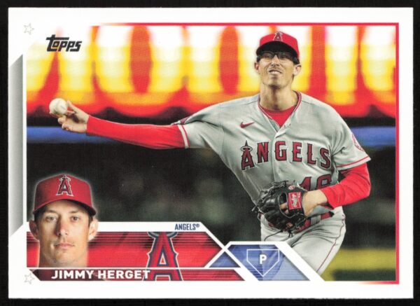 2023 Topps Series 1 Jimmy Herget #254 (Front)