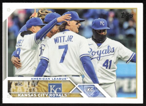 2023 Topps Series 1 Kansas City Royals Team Card #134 (Front)