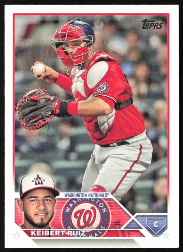 2023 Topps Series 1 Keibert Ruiz #130 (Front)