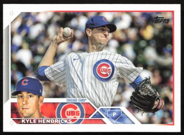 2023 Topps Series 1 Kyle Hendricks #137 (Front)