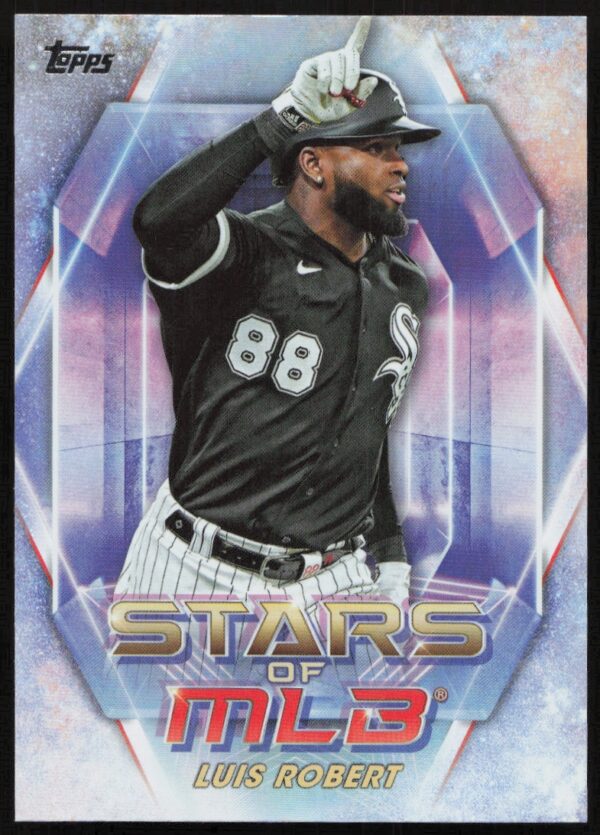 2023 Topps Series 1 Luis Robert Stars of MLB #SMLB-6 (Front)