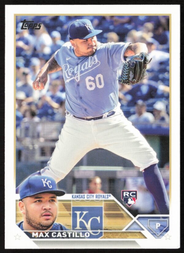 2023 Topps Series 1 Max Castillo #251 (Front)