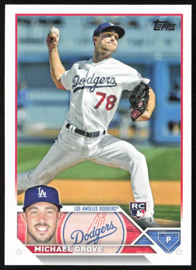 2023 Topps Series 1 Michael Grove #15 (Front)