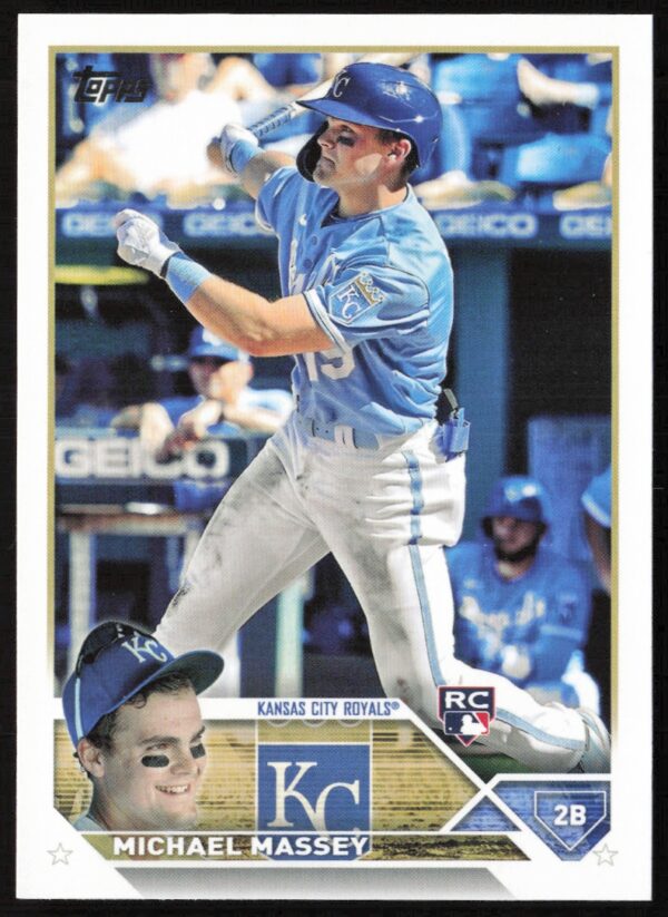 2023 Topps Series 1 Michael Massey #167 (Front)