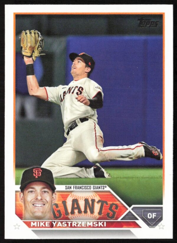 2023 Topps Series 1 Mike Yastrzemski #98 (Front)