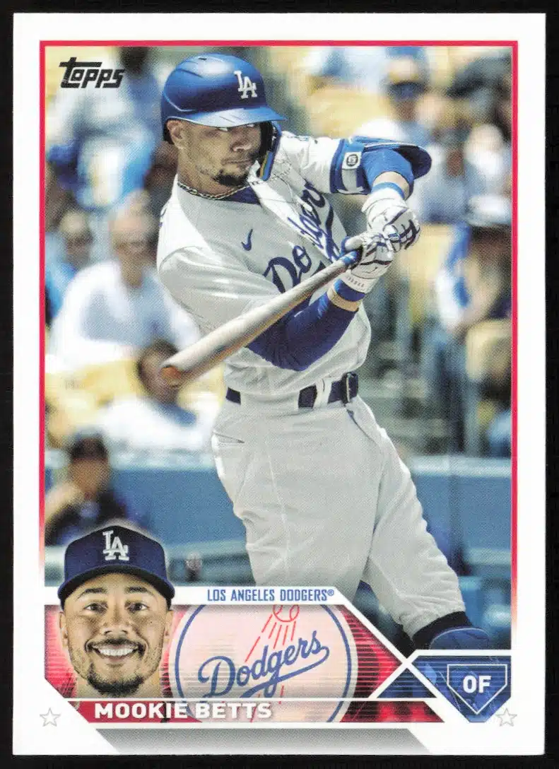 2023 Topps Series 1 Mookie Betts #50 (Front)