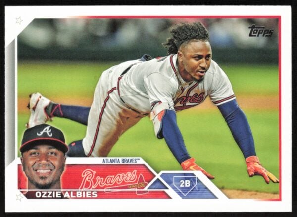 2023 Topps Series 1 Ozzie Albies #81 (Front)