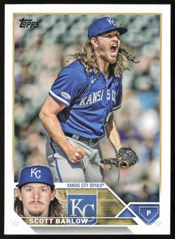 2023 Topps Series 1 Scott Barlow #9 (Front)