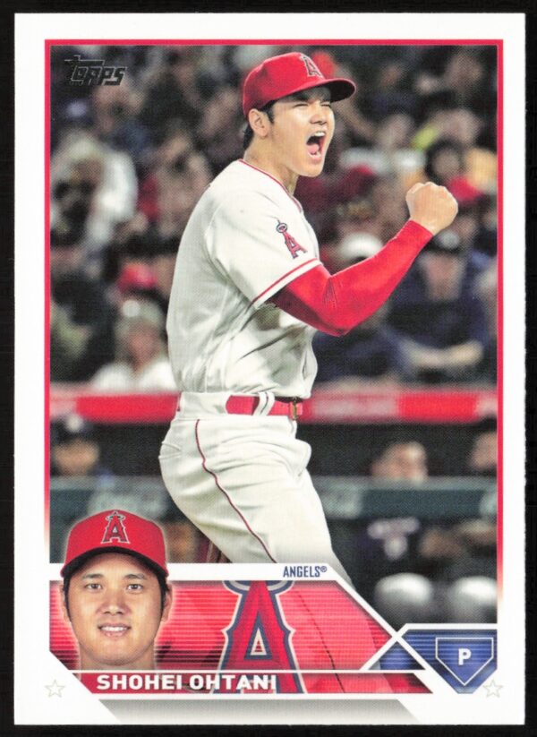 2023 Topps Series 1 Shohei Ohtani #17 (Front)