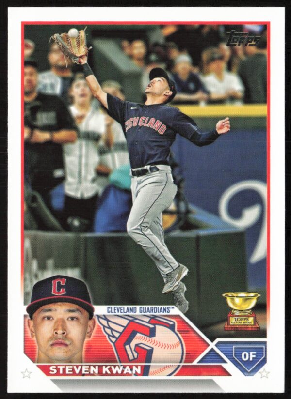 2023 Topps Series 1 Steven Kwan #116 (Front)