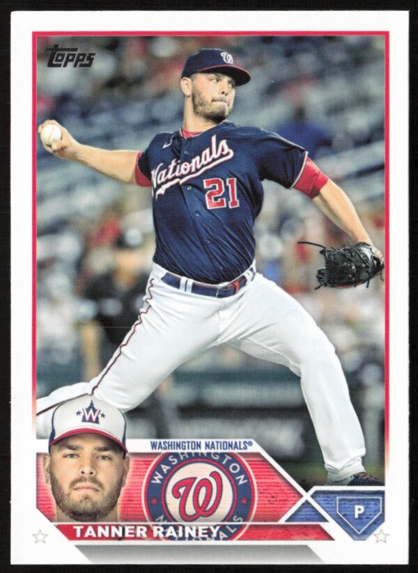 2023 Topps Series 1 Tanner Rainey #80 (Front)