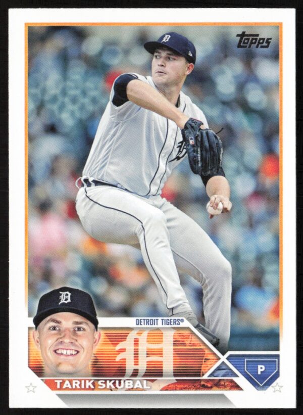 2023 Topps Series 1 Tarik Skubal #74 (Front)