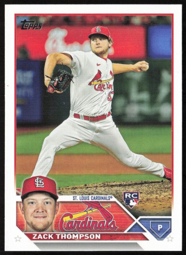 2023 Topps Series 1 Zack Thompson #34 (Front)