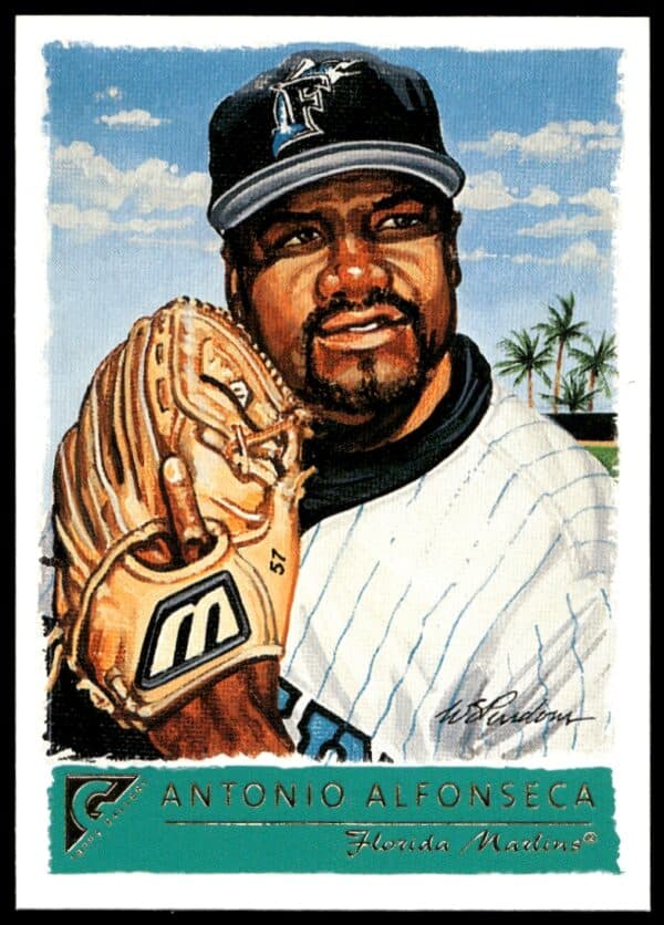 2001 Topps Gallery Antonio Alfonseca #7 (Front)