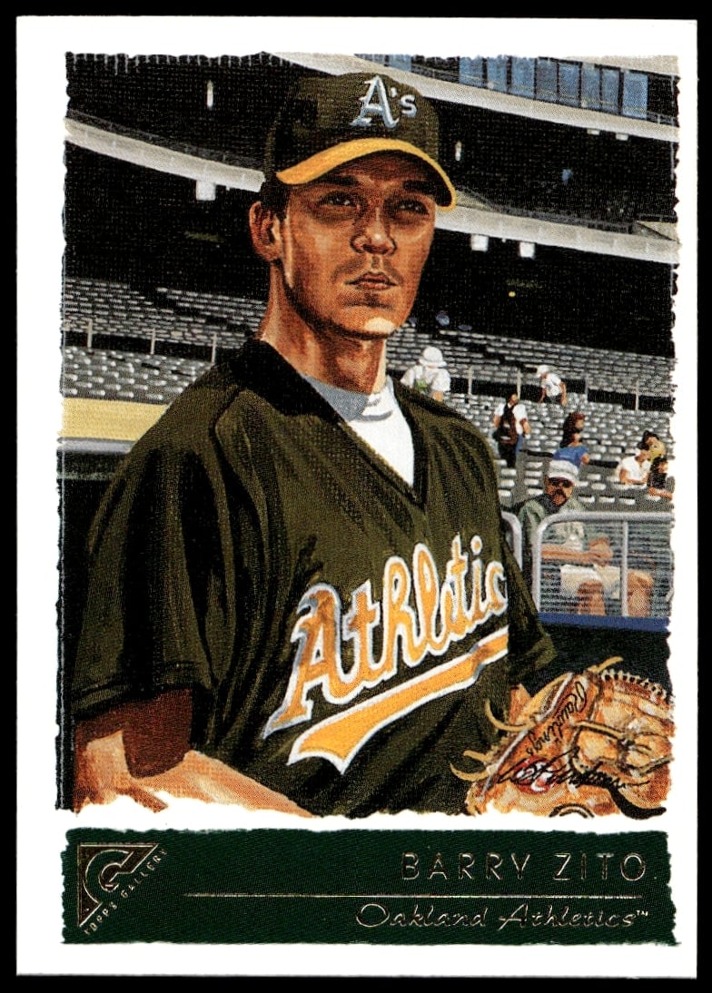 2001 Topps Gallery Barry Zito #97 (Front)