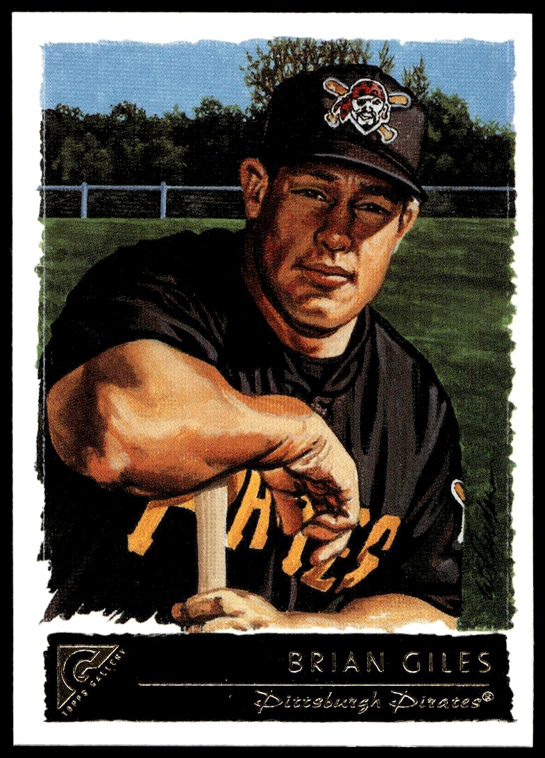 2001 Topps Gallery Brian Giles #53 (Front)
