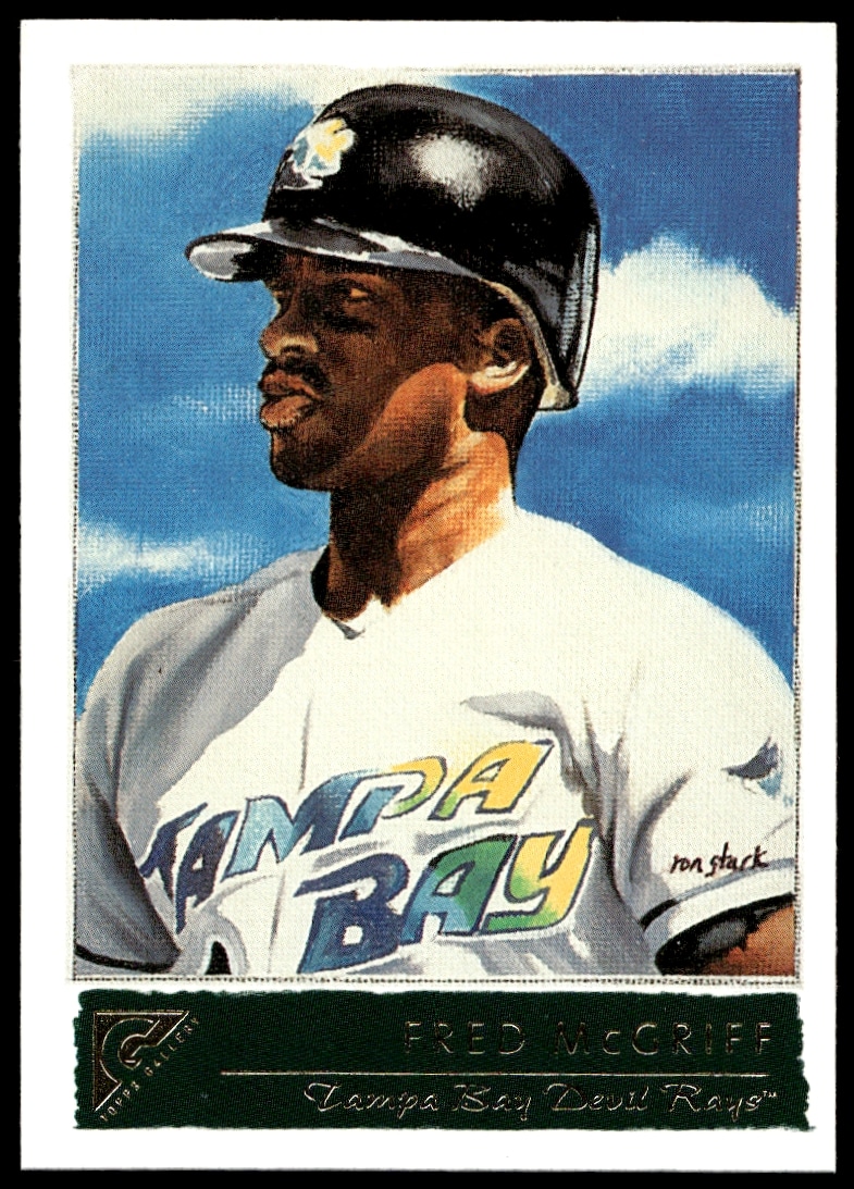 2001 Topps Gallery Fred McGriff #95 (Front)