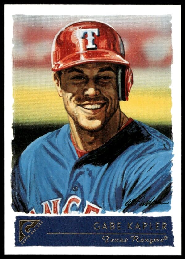 2001 Topps Gallery Gabe Kapler #100 (Front)