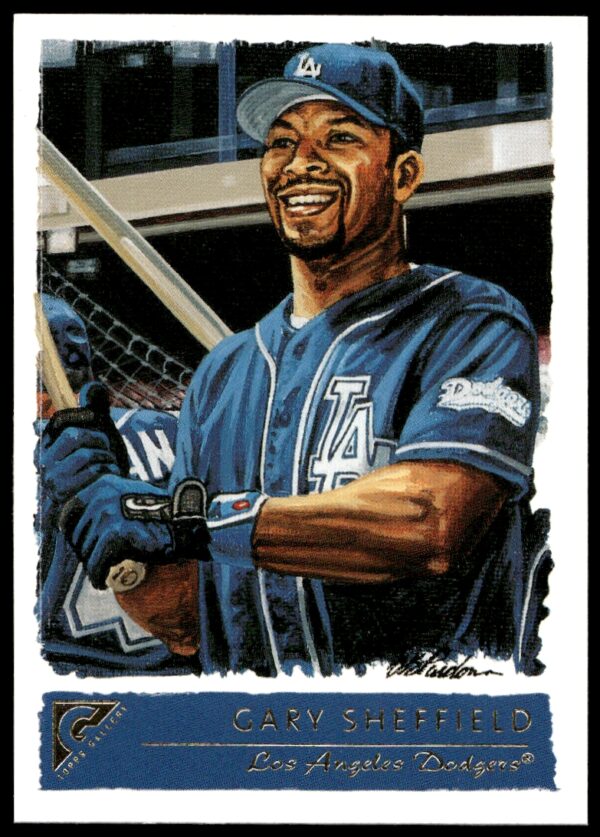 2001 Topps Gallery Gary Sheffield #68 (Front)