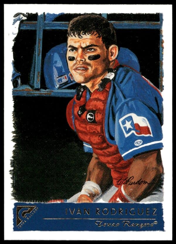 2001 Topps Gallery Ivan Rodriguez #36 (Front)