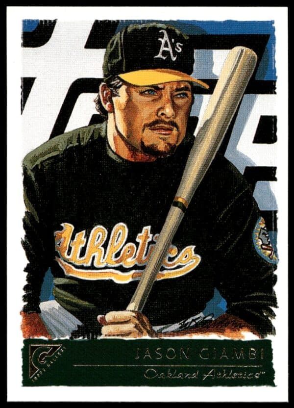 2001 Topps Gallery Jason Giambi #12 (Front)